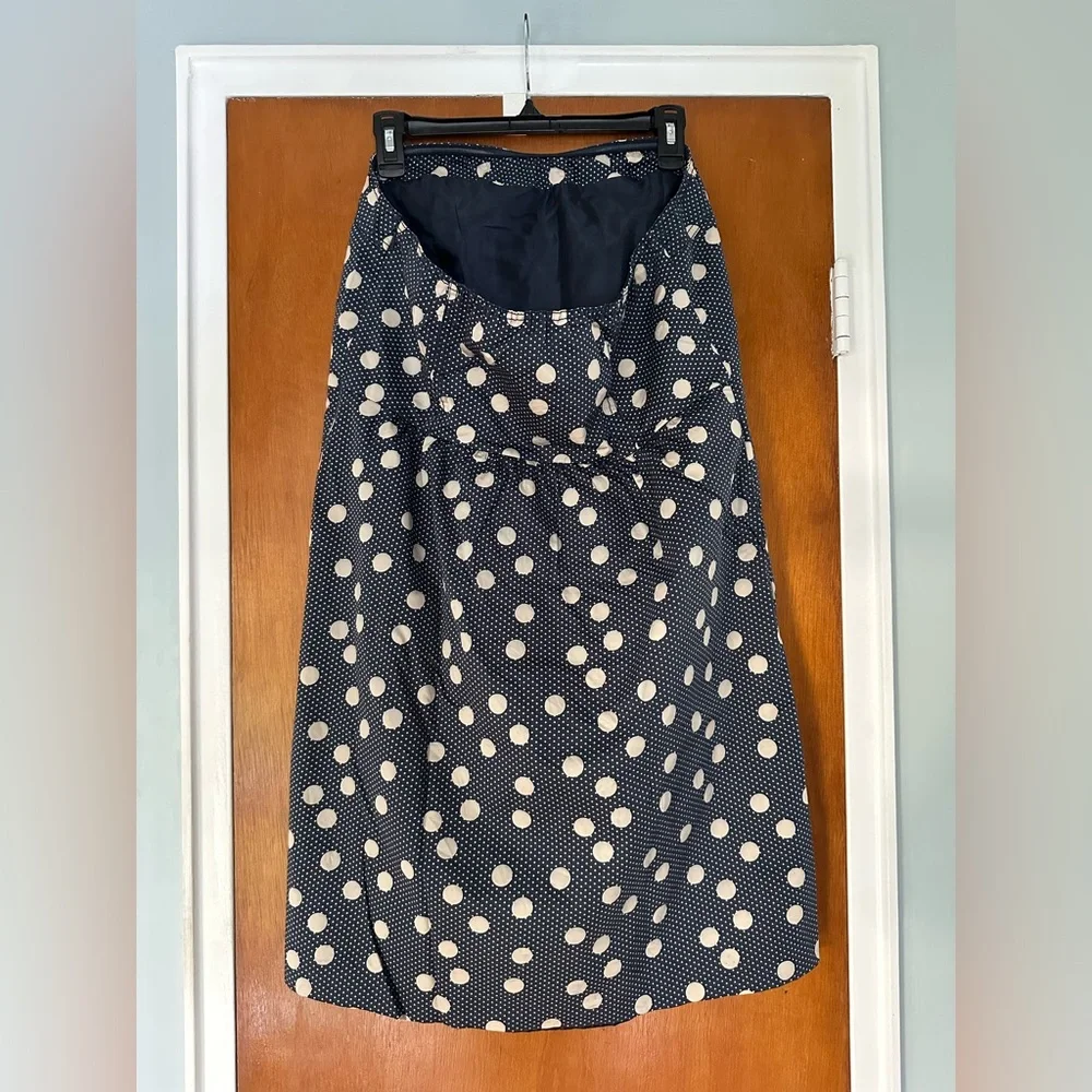 The Limited Polka Dot Strapless Dress - Picture 4 of 6